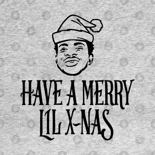 Have a merry Lil X-Nas funny ugly Christmas Sweater Rap and hip hop pun by LaundryFactory